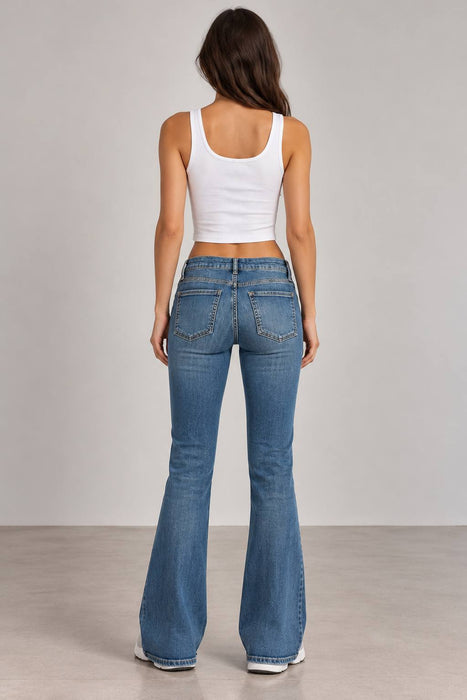 Zara Mavi Kadın Skinny Jean Pantolon XS