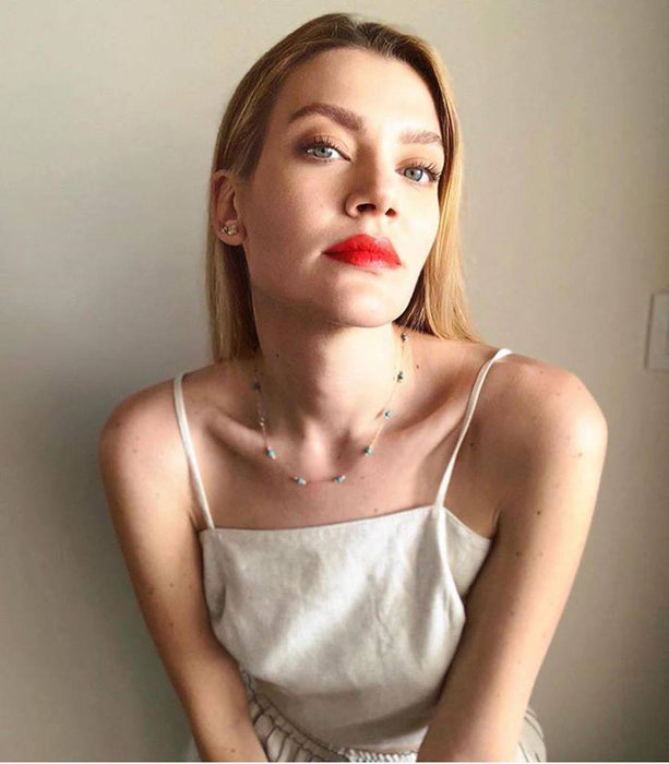 Gusto Bej Kadın Bluz S