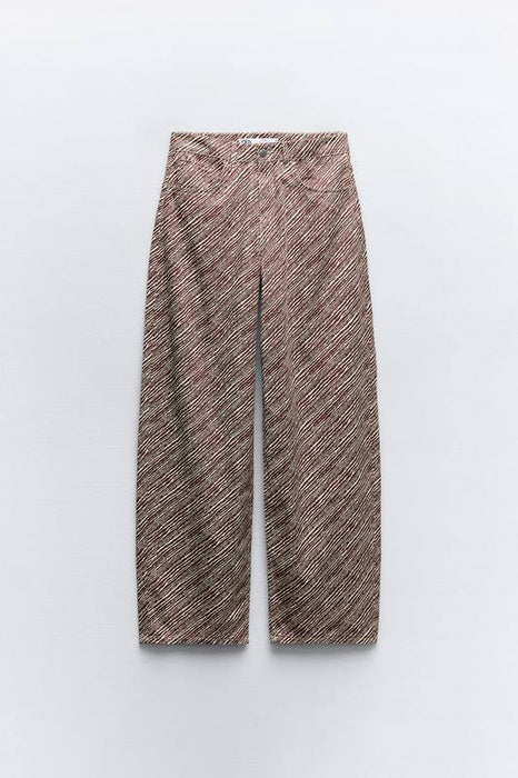 Zara Çok Renkli Kadın Pantolon XS