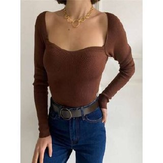 Mango Kahverengi Kadın Kazak XS