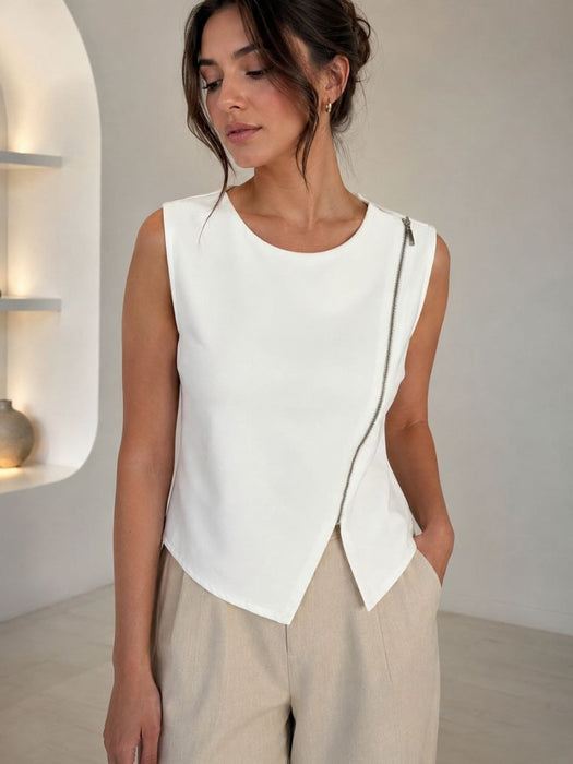 City Pearl Beyaz Kadın Bluz S/M