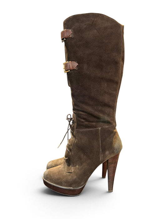 Guess Kahverengi Kadın Topuklu Çizme 40