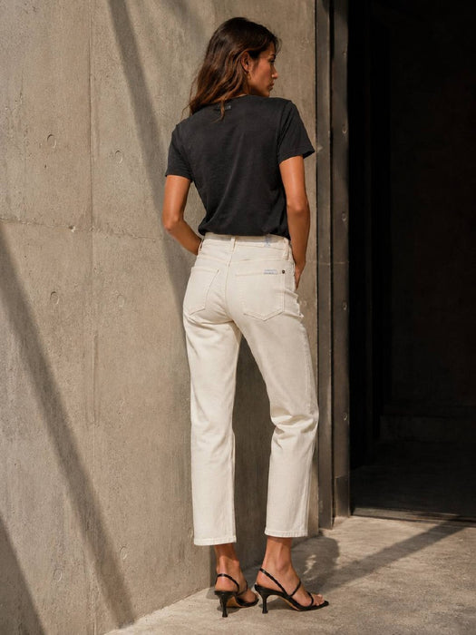 Seven For All Mankind Beyaz Kadın Pantolon XS