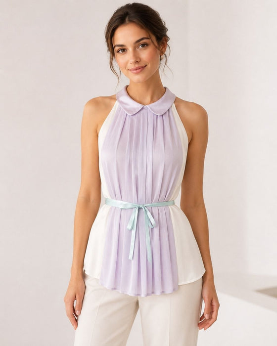 Twin-Set Lila Kadın Bluz S