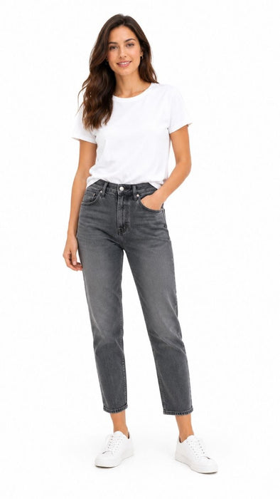 Massimo Dutti Antrasit Kadın Kot Pantolon XS