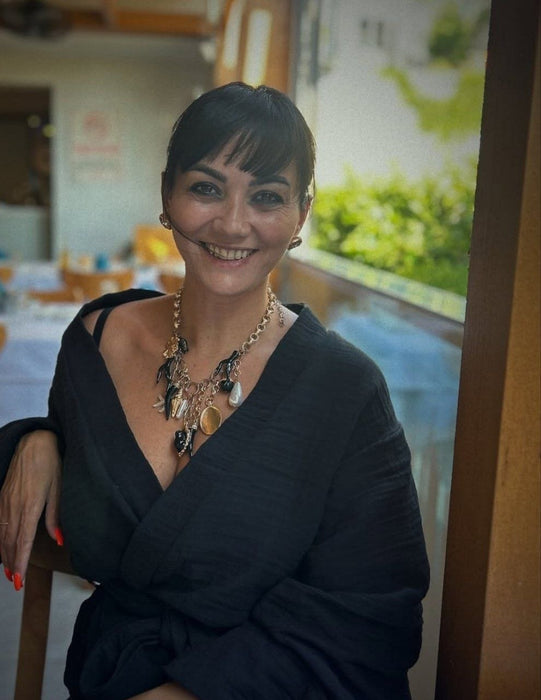 Gİ MORE Siyah Kadın Kimono STD