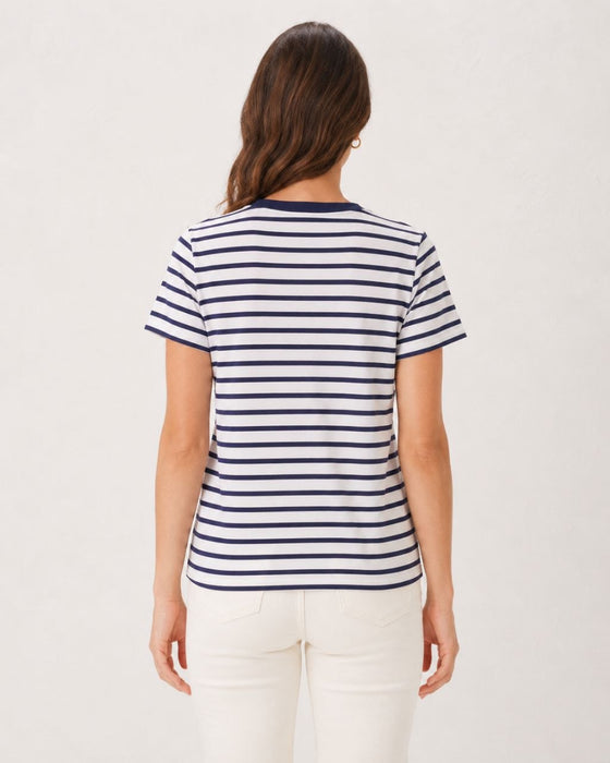 Ralph Lauren Çizgili Kadın Tshirt S