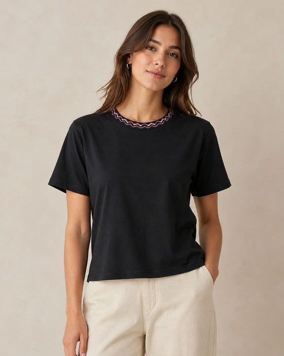 Whim Siyah Kadın Tshirt S