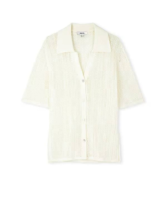 İpekyol Ekru Kadın Gömlek S