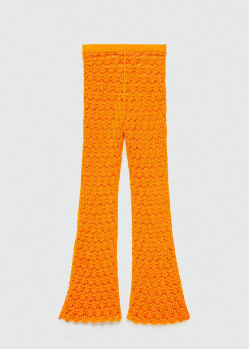 Mango Turuncu Kadın Pantolon M