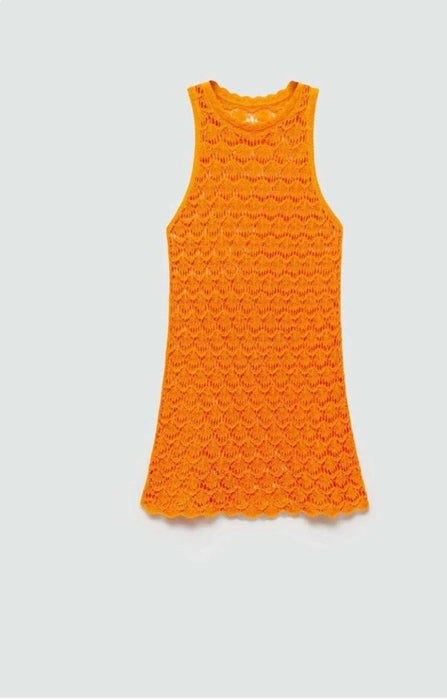 Mango Turuncu Kadın Elbise S