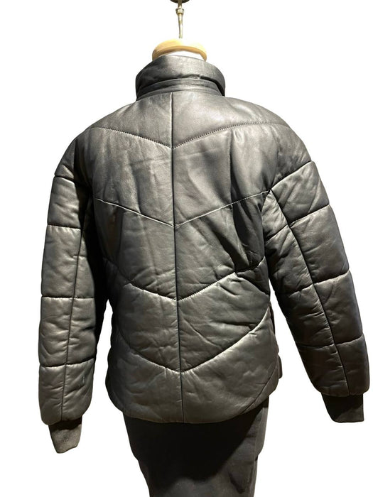 Togo Siyah Kadın Deri Mont M