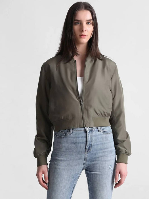 Lavender Brown Haki Kadın Ceket XS