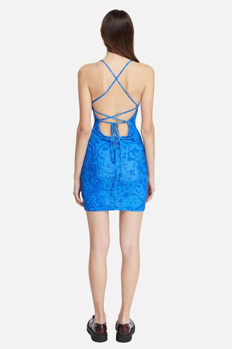 Les Benjamins Mavi Kadın Elbise XS