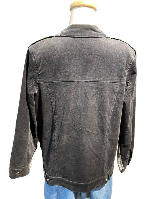 Twist Ekoseli Kadın Ceket S