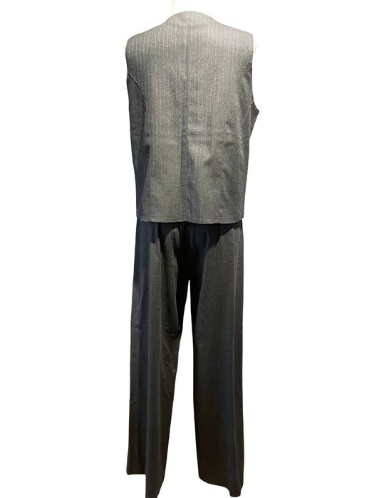 Antrasit Kadın Pantolon Yelek Takım M