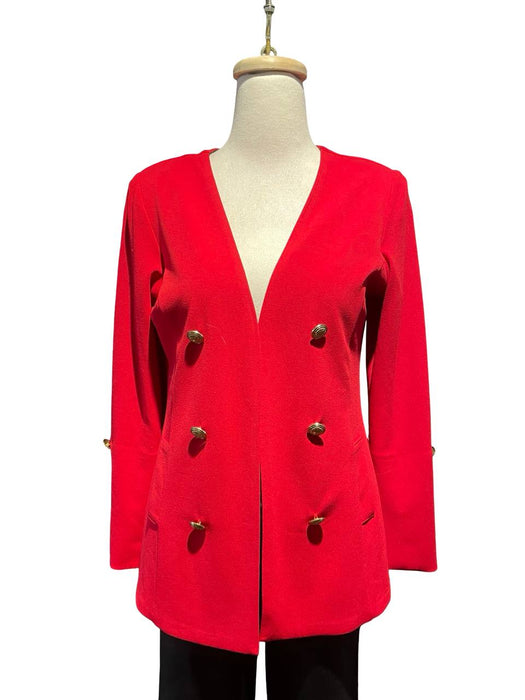 Melda Aksu Kırmızı Kadın Ceket M