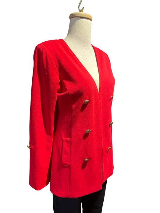 Melda Aksu Kırmızı Kadın Ceket M