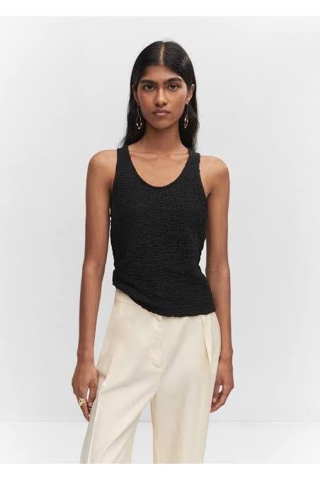 Mango Siyah Kadın Bluz XS