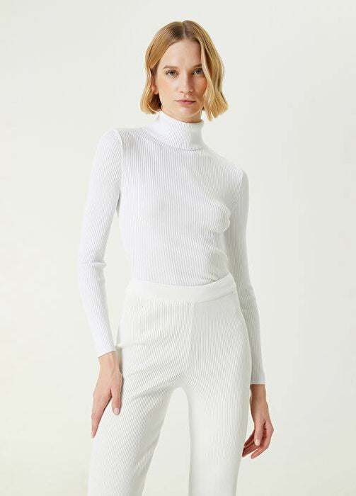 Network Beyaz Kadın Kazak S