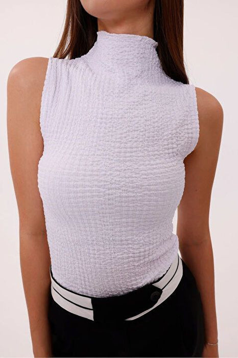 Zara Beyaz Kadın Bluz S