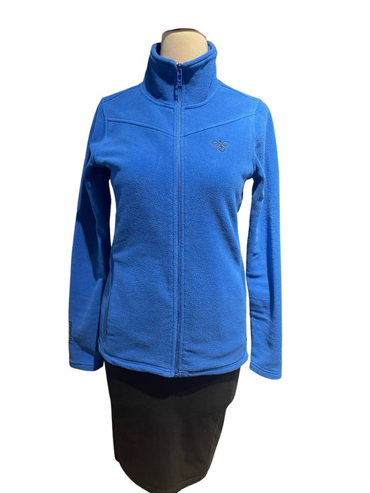 Hummel Mavi Kadın Fermuarlı Sweatshirt S