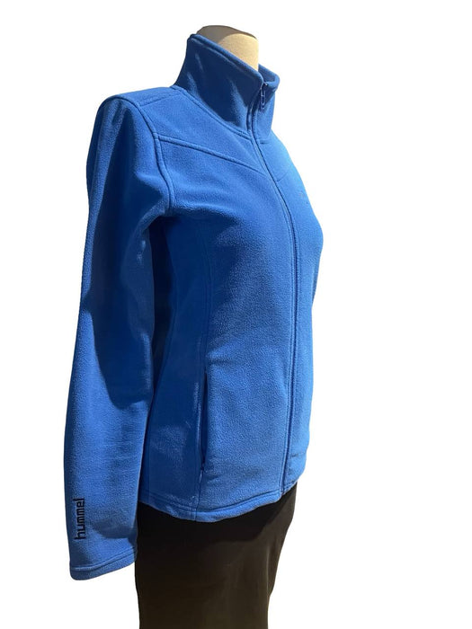 Hummel Mavi Kadın Fermuarlı Sweatshirt S