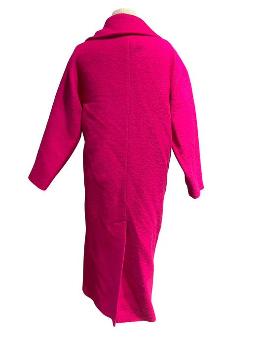 Beymen Pembe Kadın Yün Keçe Palto XS