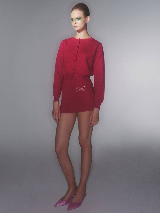 Ace Nayman Pembe Kadın Örgü Etek M