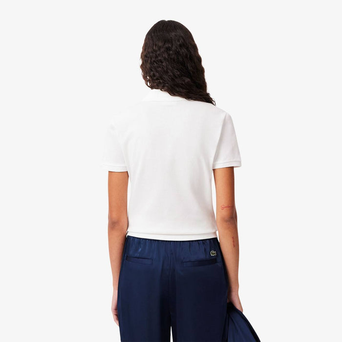Lacoste Beyaz Kadın Polo Yaka Tshirt XS