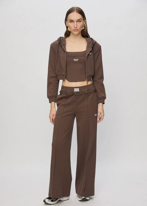 Sagaza Kahverengi Kadın Sweatshirt S