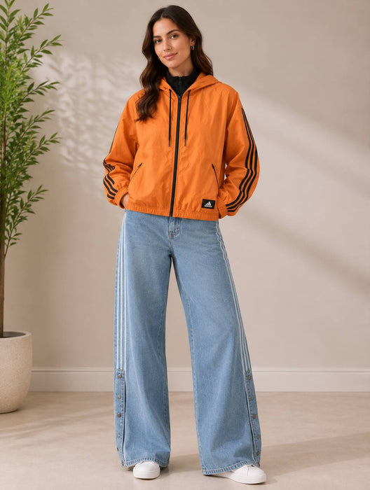 Adidas Turuncu Kadın Sweatshirt S