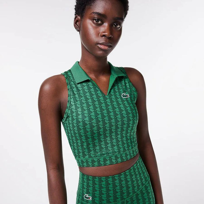 Lacoste Yeşil Kadın Spor Üst XS