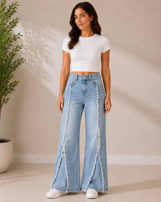 Bershka Mavi Kadın Pantolon S