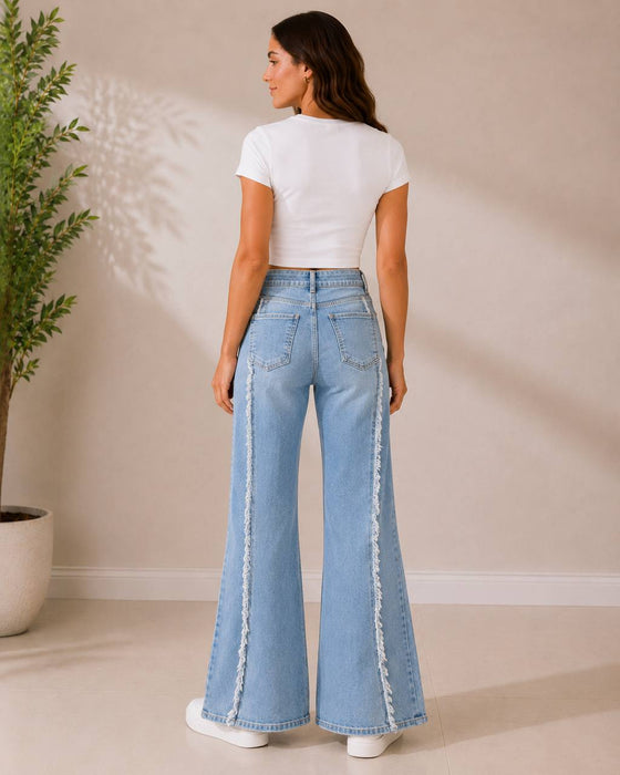 Bershka Mavi Kadın Pantolon S