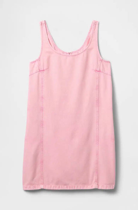 Gap Pembe Kadın Denim Elbise XS