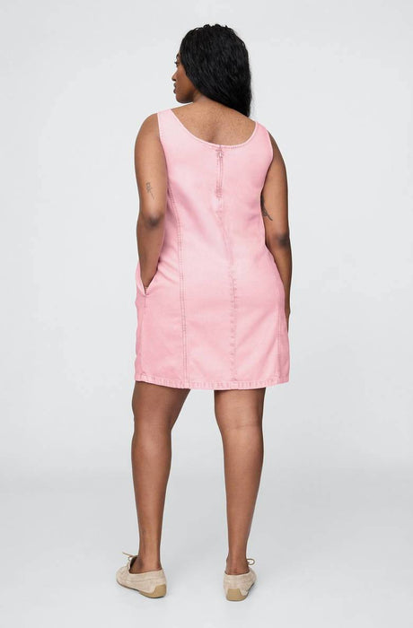 Gap Pembe Kadın Denim Elbise XS