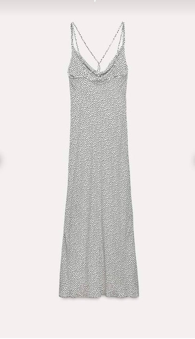 Zara Puantiyeli Kadın Elbise XS