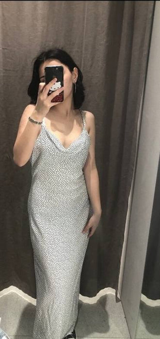 Zara Puantiyeli Kadın Elbise XS