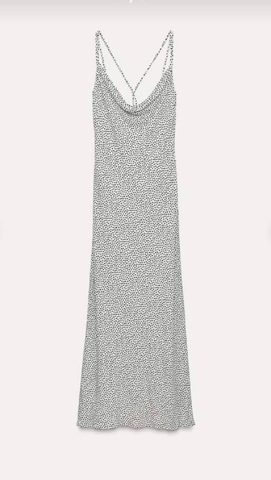 Zara Puantiyeli Kadın Elbise XS