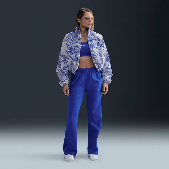 Nike Sportswear Collection Jacquard Tracker Kadın Beyaz Ceket XS