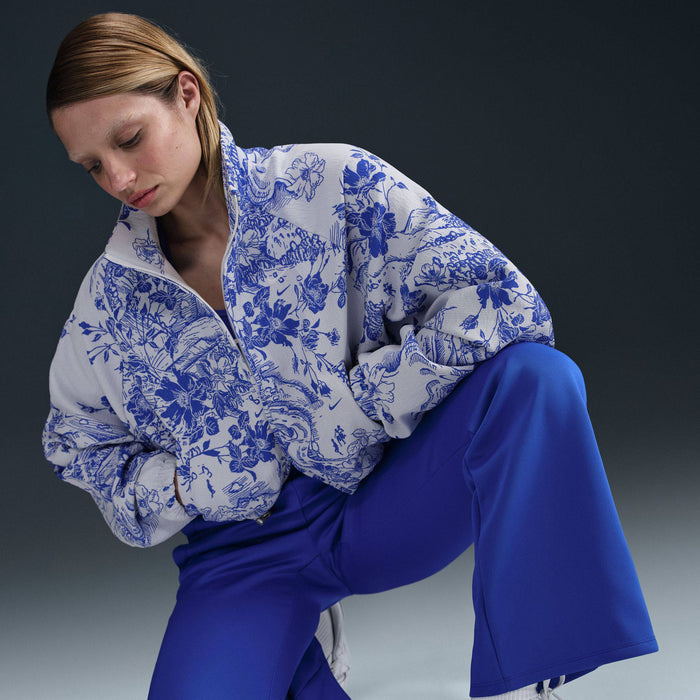 Nike Sportswear Collection Jacquard Tracker Kadın Beyaz Ceket XS