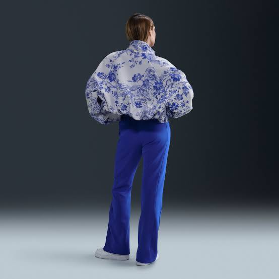 Nike Sportswear Collection Jacquard Tracker Kadın Beyaz Ceket XS
