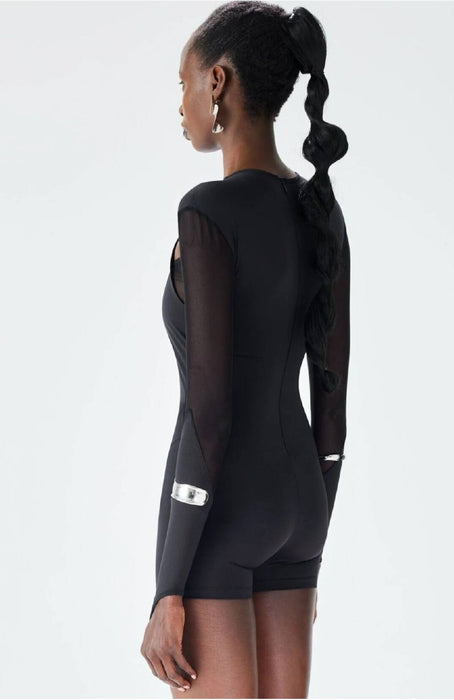 İamnotbasic Siyah Kadın Playsuit XS/S