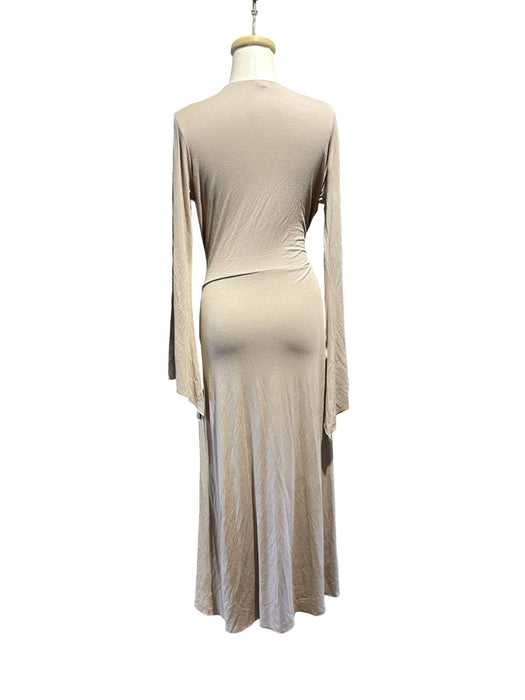 Liquide Bej Kadın kimono Elbise Standart