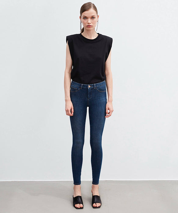 İpekyol Mavi Kadın Denim Pantolon S