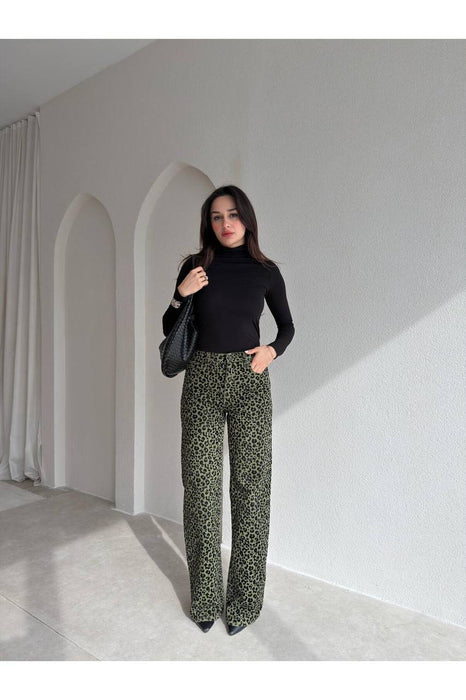 We The Free Leopar Kadın Pantolon XS