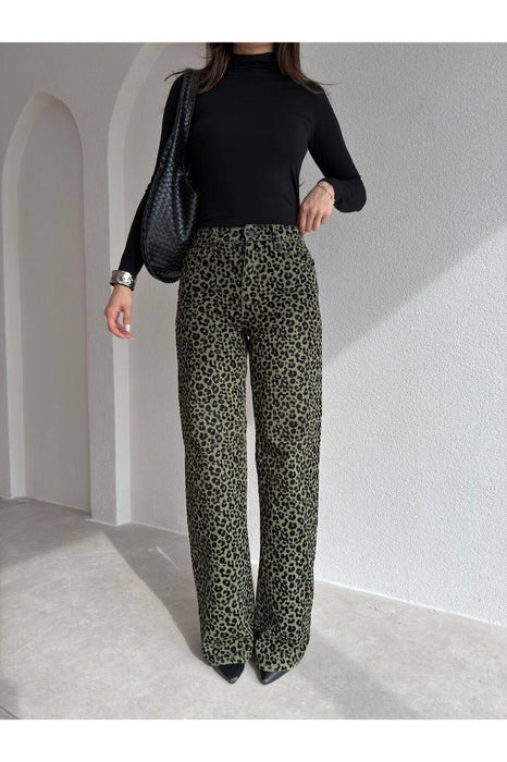 We The Free Leopar Kadın Pantolon XS