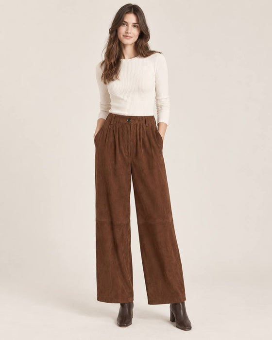 Massimo Dutti Kahverengi Kadın Pantolon XS