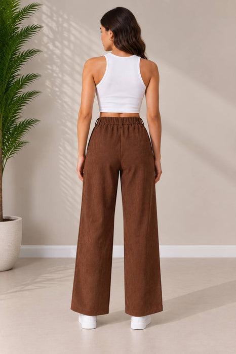 Massimo Dutti Kahverengi Kadın Pantolon XS